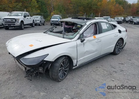 2022 Hyundai Sonata Limited from USA, damaged, VIN KMHL34J2XNA168673